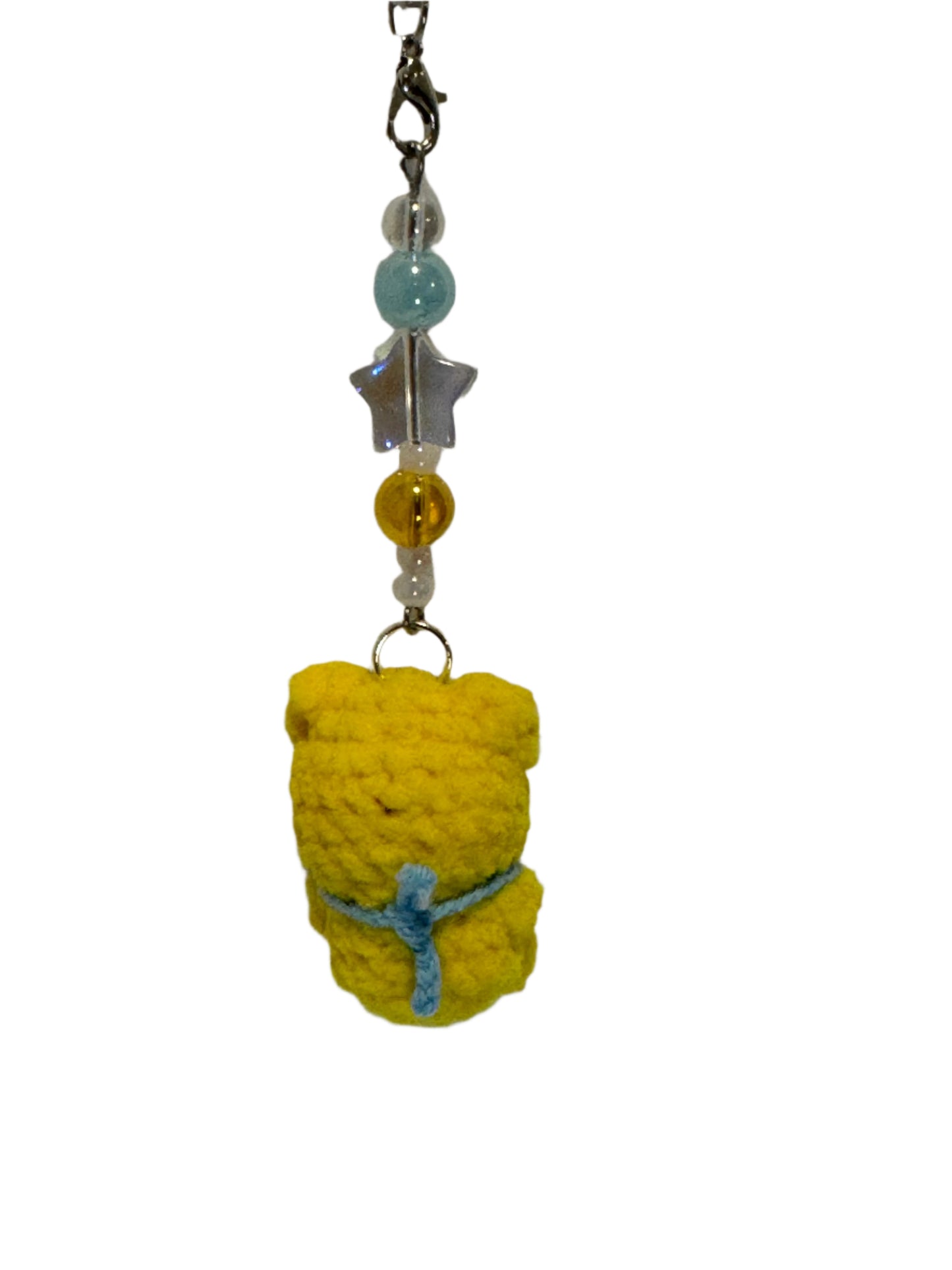 Butterbear Crochet Keychain
