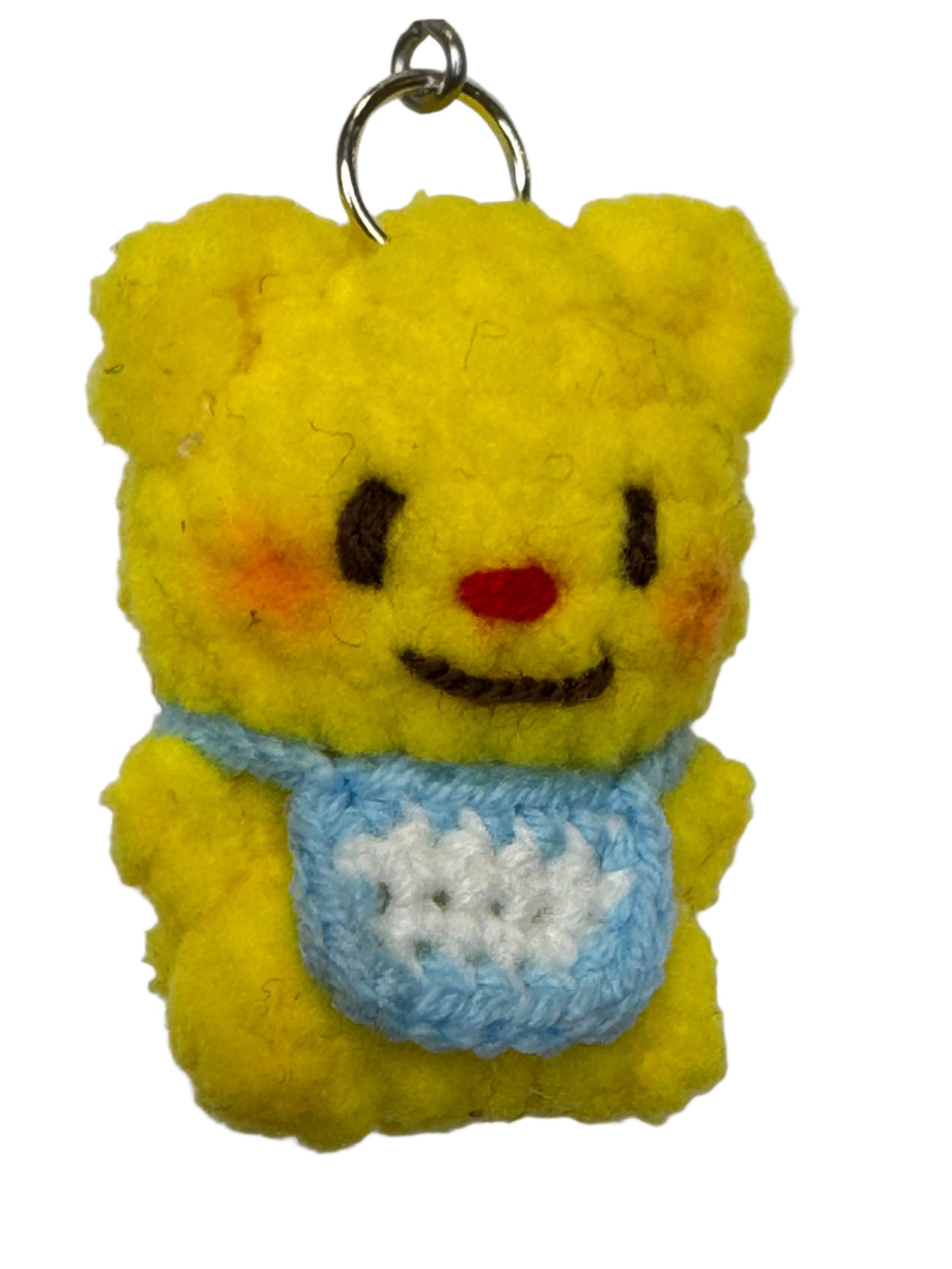 Butterbear Crochet Keychain